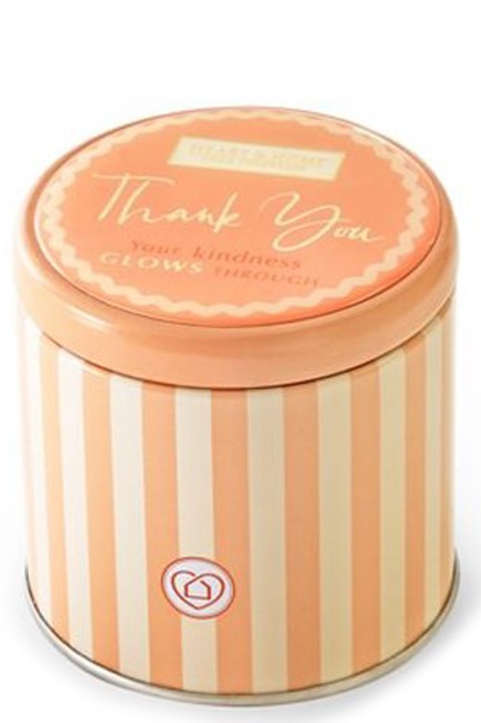 ΚΕΡΙ ΑΡΩΜΑΤΙΚΟ HEART & HOME ΜΕΤΑΛΛΙΚΟ ΚΟΥΤΙ 125ΓΡ.-YOUR KINDNESS GLOWS