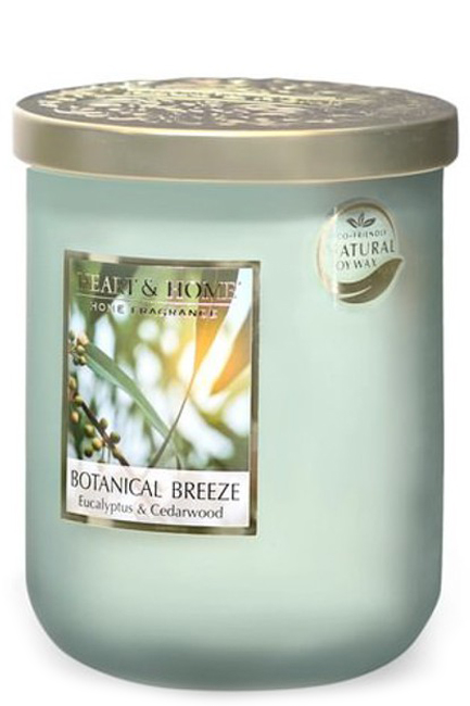 ΚΕΡΙ ΑΡΩΜΑΤΙΚΟ HEART & HOME ΜΕΓΑΛΟ 320ΓΡ.-BOTANICAL BREEZE