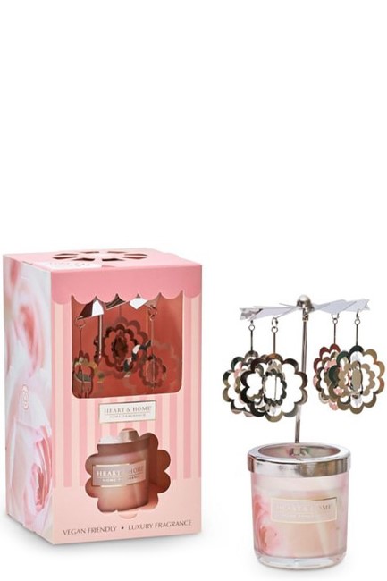 ΚΕΡΙ ΑΡΩΜΑΤΙΚΟ HEART & HOME CAROUSEL 45ΓΡ.LOVING BLOOMS
