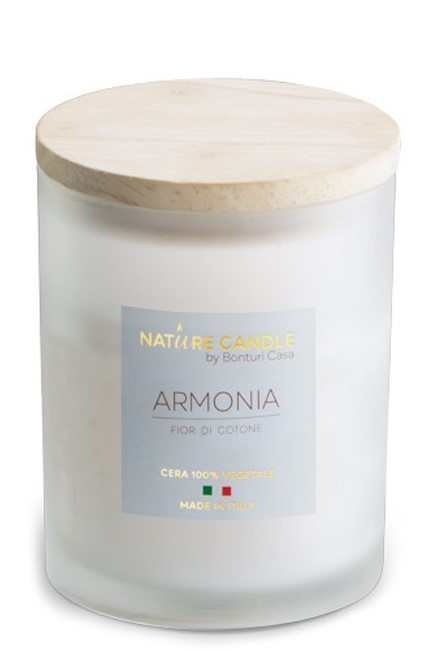 ΚΕΡΙ ΑΡΩΜΑΤΙΚΟ NATURE CANDLE 200ΓΡ.-ARMONIA FIOR DI COTONE