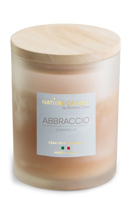 ΚΕΡΙ ΑΡΩΜΑΤΙΚΟ NATURE CANDLE 200ΓΡ.-ABBRACCIO CARAMELLO