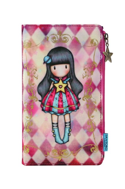 ΠΟΡΤΟΦΟΛΙ GORJUSS 871GJ03 CIRCUS MOON BUTTONS ΚΟΚΚΙΝΟ