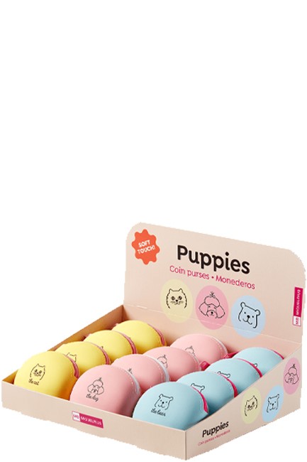 ΠΟΡΤΟΦΟΛΙ ΚΕΡΜΑΤΩΝ ΣΙΛΙΚΟΝΗΣ MIQUELRIUS B2FUN PUPPIES MR19019