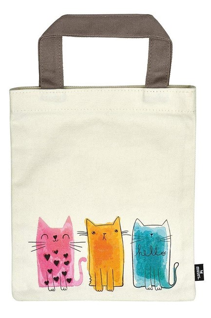 ΤΣΑΝΤΑ ΚΑΜΒΑΣ MOSES LIBRI_X ΜΙΚΡΗ CATS