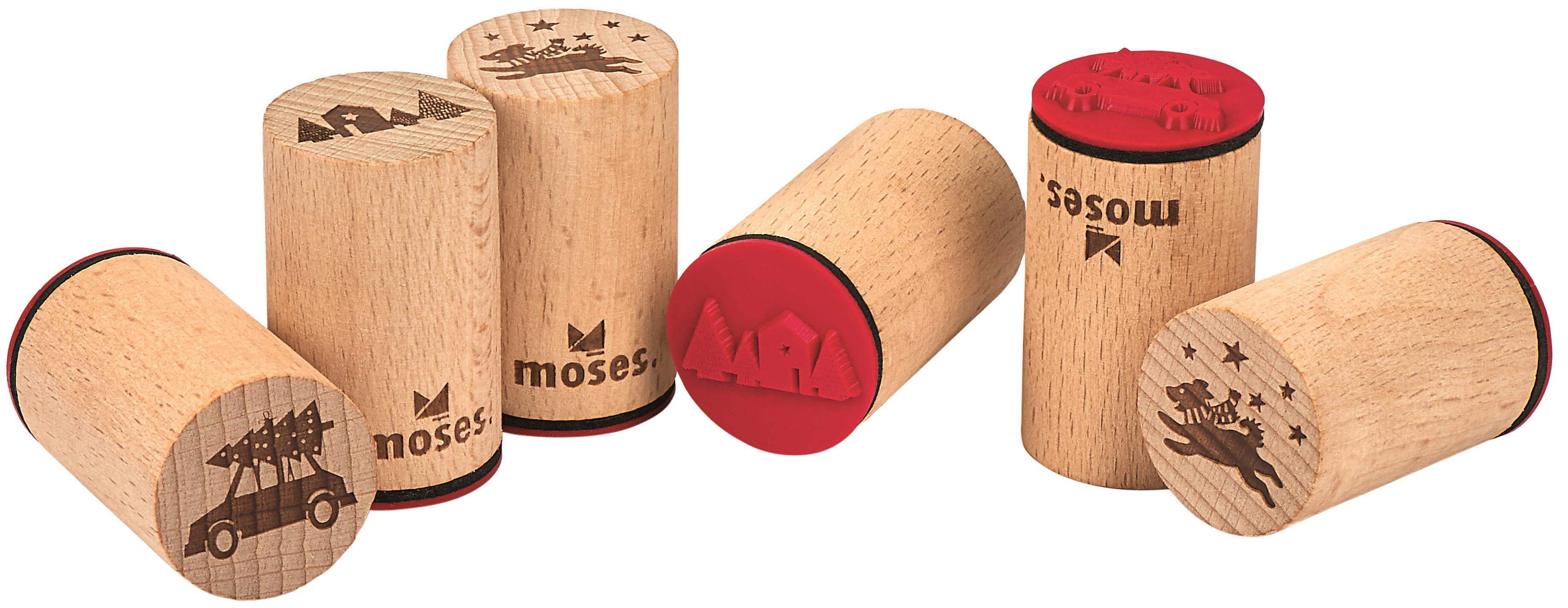 ΣΦΡΑΓΙΔΑ XMAS ΞΥΛΙΝΗ MOSES 17187