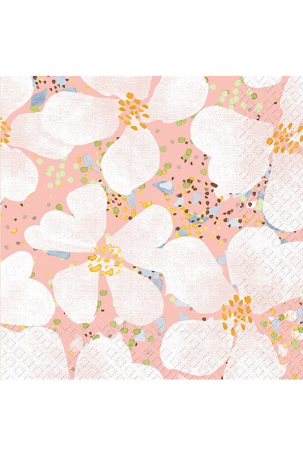 ΧΑΡΤΟΠΕΤΣΕΤΕΣ 33*33CM.20ΤΕΜ.CHERIE WHITE