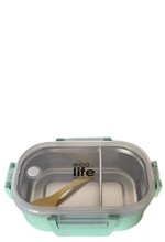 ΔΟΧΕΙΟ ΦΑΓΗΤΟΥ ECO LIFE 900ML.ΜΕ ΧΩΡΙΣΜΑ LIGHT GREEN