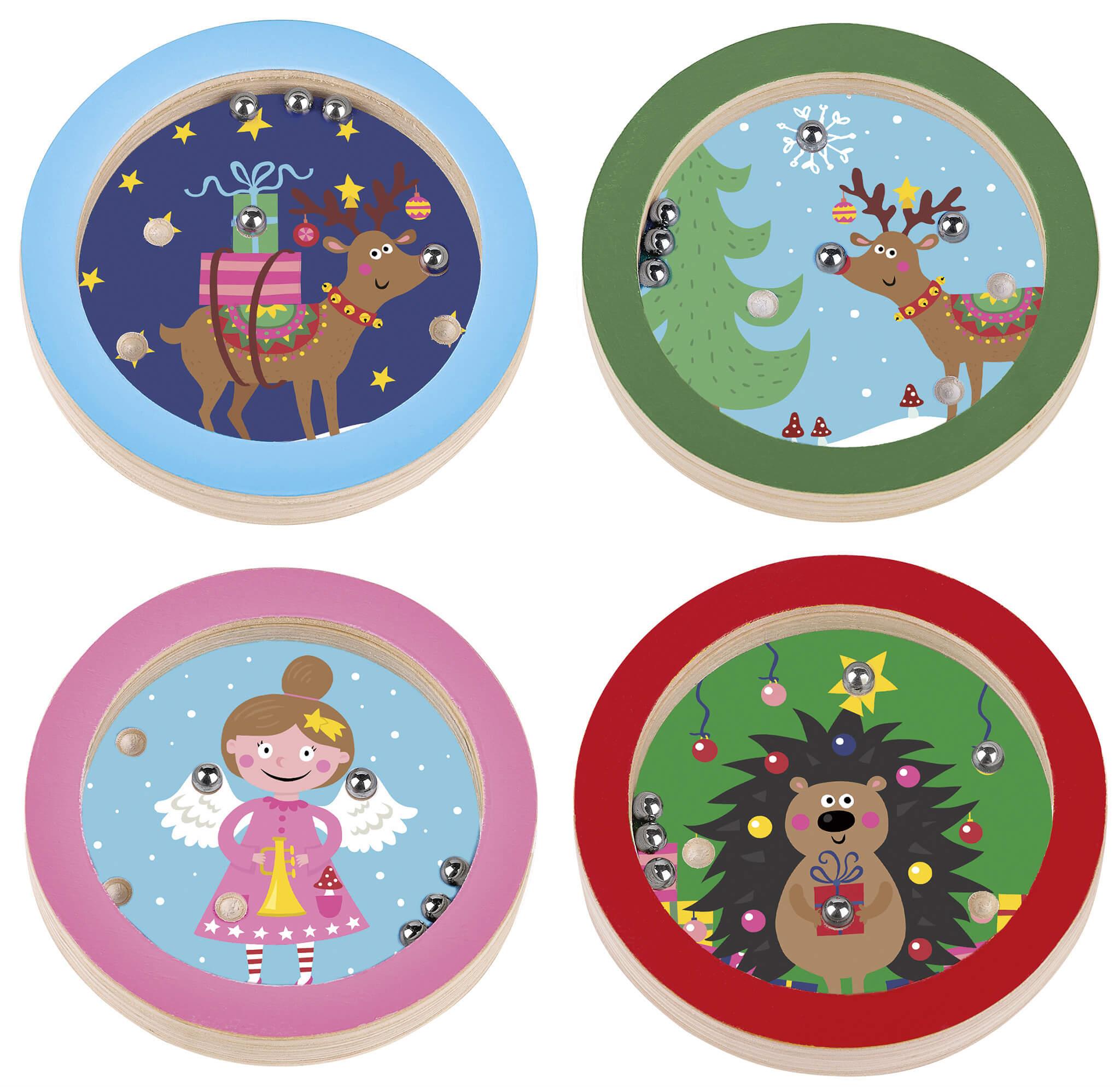 ΠΑΙΧΝΙΔΙ ΞΥΛΙΝΟ ΧΜΑS MOSES ΛΑΒΥΡΙΝΘΟΣ ΜΕ ΜΠΙΛΙΑ M16963