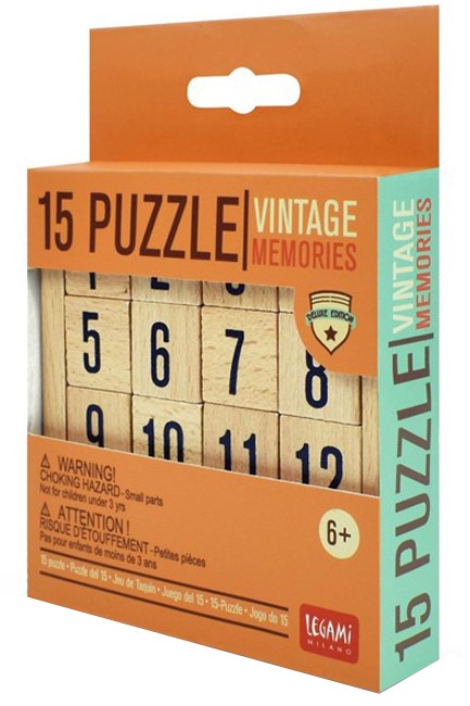 PUZZLE LEGAMI NUMBER 15 VINTAGE MEMORIES FIP0001