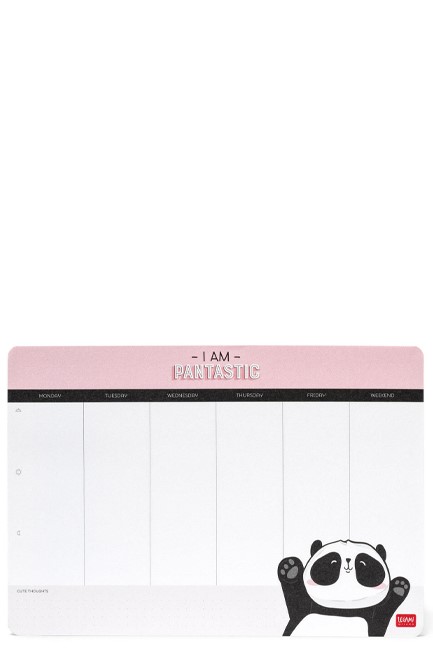ΠΛΑΝΟ ΗΜΕΡΗΣΙΟ LEGAMI 25*17cm.SMART NOTES SMANT0016 PANTASTIC PANDA