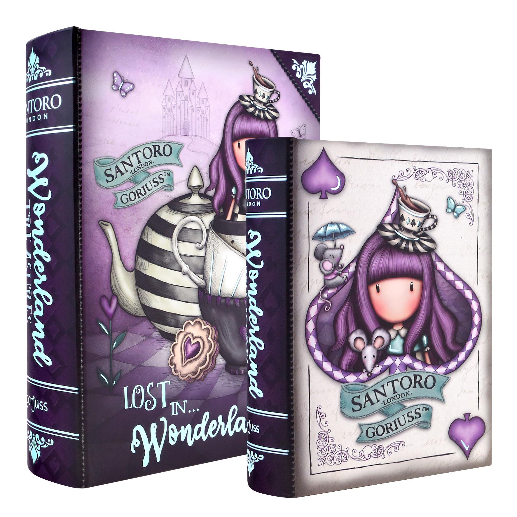 ΚΟΥΤΙ ΒΙΒΛΙΟ GORJUSS IN WONDERLAND ΣΕΤ 2 TEM.411GJ10 A LITTLE MORE TEA