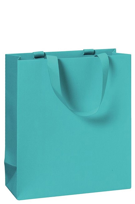 ΤΣΑΝΤΑ ΔΩΡΟΥ 18*8*21cm.ΚΡΑΦΤ TURQUOISE