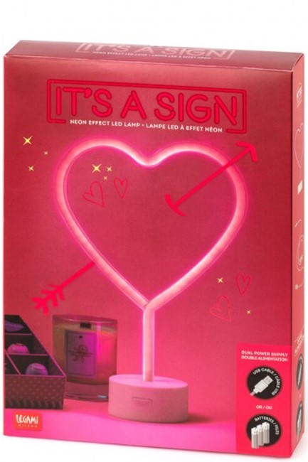 ΦΩΤΙΣΤΙΚΟ LEGAMI IT'S A SIGN LL0003 NEON-HEART