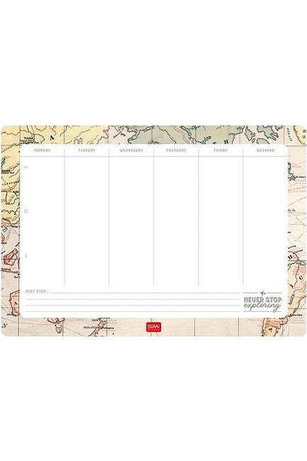 ΠΛΑΝΟ ΕΒΔΟΜΑΔΙΑΙΟ LEGAMI 24,5*17cm.SMART NOTES SMANT0015 TRAVEL