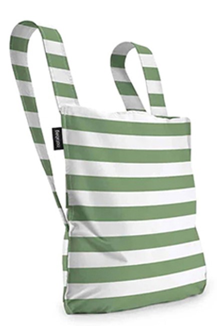 ΤΣΑΝΤΑ-ΣΑΚΙΔΙΟ ΠΛΑΤΗΣ NOTABAG 45*65 εκ.OLIVE STRIPES