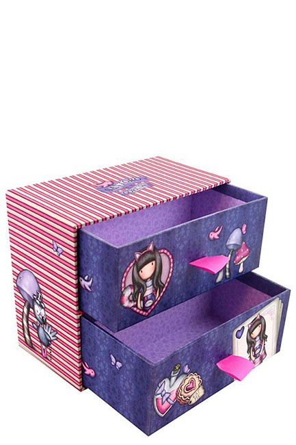 ΣΥΡΤΑΡΙΕΡΑ GORJUSS ΜΕ 2 ΣΥΡΤΑΡΙΑ 1152GJ01 CHESHIRE CAT