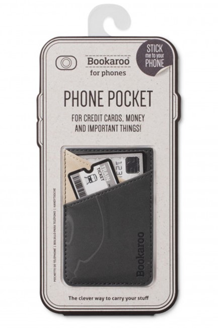 ΘΗΚΗ ΓΙΑ ΚΑΡΤΕΣ ΚΙΝΗΤΟΥ IF BOOKAROO CHARCOAL