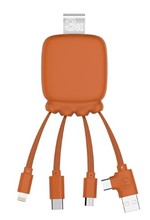 POWER BANK XOOPAR 3.000MAH MR.BIO ECO FRIENDLY GAMMA 2 POWER PACK MULTI USB CABLE ORANGE