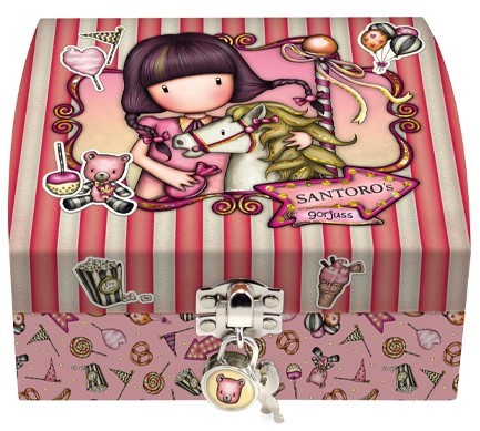 ΚΟΣΜΗΜΑΤΟΘΗΚΗ ΜΕ ΚΛΕΙΔΑΡΙΑ GORJUSS FAIRGROUND 701GJ10 CAROUSEL