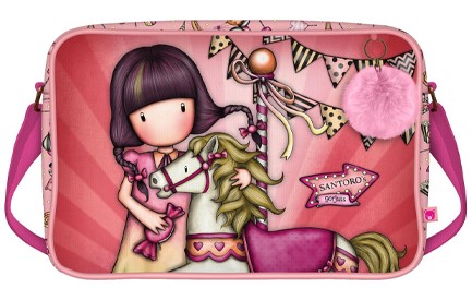 ΤΣΑΝΤΑ ΩΜΟΥ GORJUSS FAIRGROUND 1133GJ01 CAROUSEL