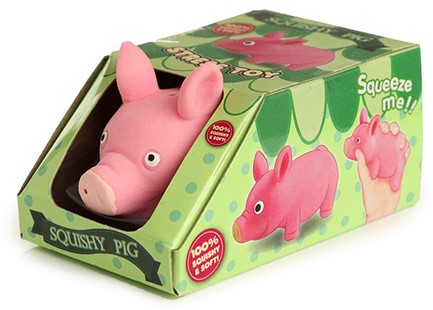 ANTISTRESS PUCKATOR SQUEEZY STRETCHY PIG TY765