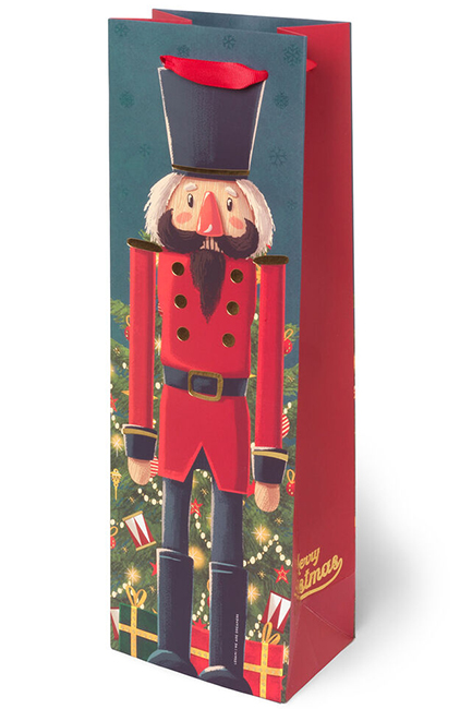 ΤΣΑΝΤΑ ΔΩΡΟΥ XMAS ΜΠΟΥΚΑΛΙΩΝ 12*36*08,5cm.LEGAMI GB0630 NUTCRACKER