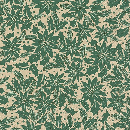 ΧΑΡΤΟΠΕΤΣΕΤΕΣ XMAS 33*33CM.20ΤΕΜ.DOREEN GREEN