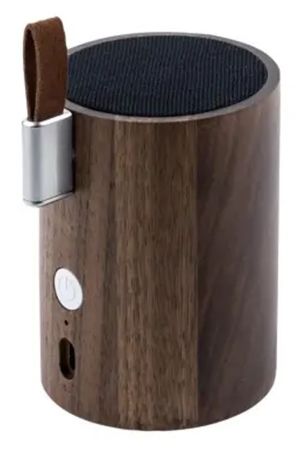 ΗΧΕΙΟ ΦΟΡΗΤΟ GINGKO DRUM LIGHT BLUETOOTH NATURAL WALNUT G020WT