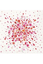 ΧΑΡΤΟΠΕΤΣΕΤΕΣ 33*33cm.20ΤΕΜ.CELIA RED