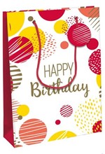 ΤΣΑΝΤΑ ΔΩΡΟΥ 21,5*10*25cm.BIRTHDAY PINK