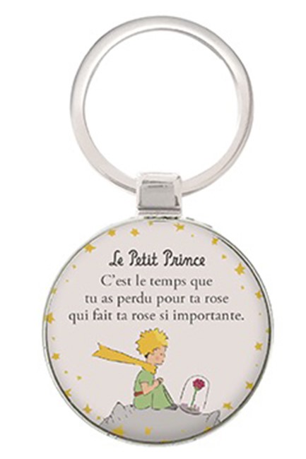 ΜΠΡΕΛΟΚ ΜΕΤΑΛΛΙΚΟ KIUB EDITION 5,5*4cm.LE PETIT PRINCE ΤΡΙΑΝΤΑΦΥΛΛΟ
