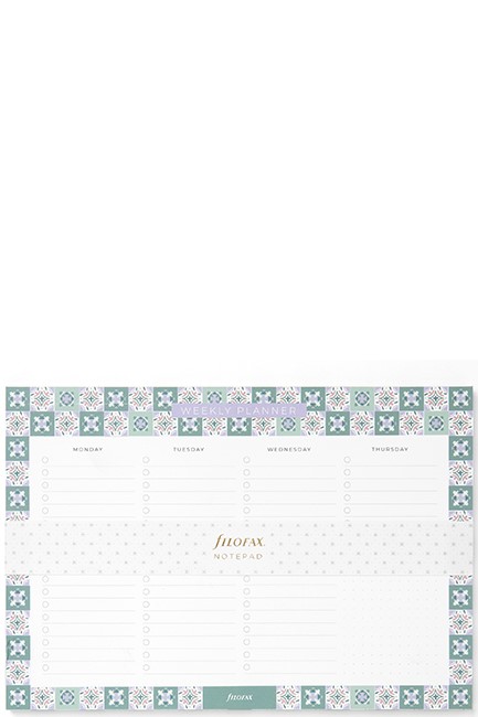 ΠΛΑΝΟ ΕΒΔΟΜΑΔΙΑΙΟ FILOFAX ΜΑΓΝΗΤΙΚΟ 25,5*17 CM.FILOFAX  MEDITERRANEAN     