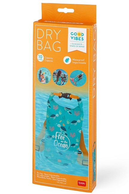 ΘΗΚΗ LEGAMI ΓΙΑ ΒΡΕΓΜΕΝΑ-DRY BAG 10L SEA TURLE DBA0006
