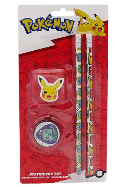 ΣΕΤ ΣΧΟΛΙΚΟ POKEMON 2 ΜΟΛΥΒΙA-ΞΥΣΤΡΑ-ΓΟΜΑ 09489
