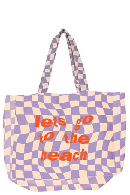 ΤΣΑΝΤΑ ΘΑΛΑΣΣΗΣ CHIC MIC 48*42-14cm.ORGANIC-LET'S GO TO THE BEACH