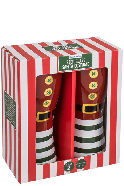 ΠΟΤΗΡΙ ΓΙΑ ΜΠΥΡΑ ΣΕΤ 2 ΤΕΜ.XMAS OUT OF THE BLUE ΣΤΟΛΗ ΑΓΙΟΥ ΒΑΣΙΛΗ