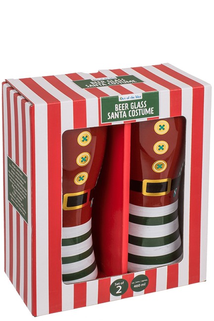 ΠΟΤΗΡΙ ΓΙΑ ΜΠΥΡΑ ΣΕΤ 2 ΤΕΜ.XMAS OUT OF THE BLUE ΣΤΟΛΗ ΑΓΙΟΥ ΒΑΣΙΛΗ