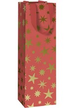 ΤΣΑΝΤΑ ΔΩΡΟΥ XMAS ΜΠΟΥΚΑΛΙΩΝ 11*36*10,5cm.AIKA RED GOLD