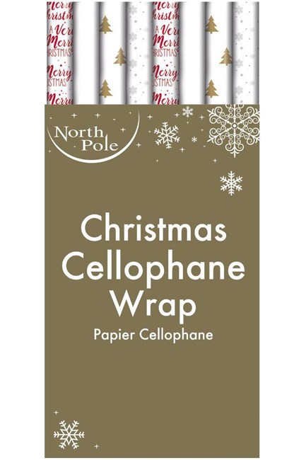 ΣΕΛΟΦΑΝ ΠΕΡΙΤΥΛΙΓΜΑΤΟΣ XMAS 200*70cm.34X-31731-GWC