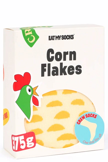 ΚΑΛΤΣΕΣ EAT MY SOCKS CEREALS CORN FLAKES