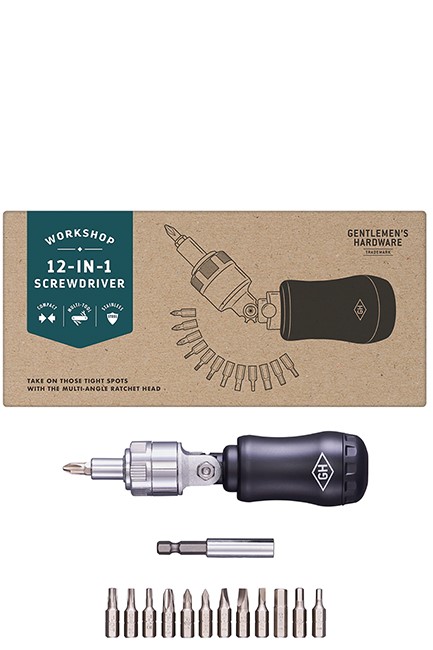 ΠΟΛΥΕΡΓΑΛΕΙΟ GENTLEMENS HARDWARE 12 ΣΕ 1 SCREWDIVER GEN660