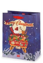 ΤΣΑΝΤΑ ΔΩΡΟΥ XMAS MEDIUM LEGAMI GB0658 SLEIGH