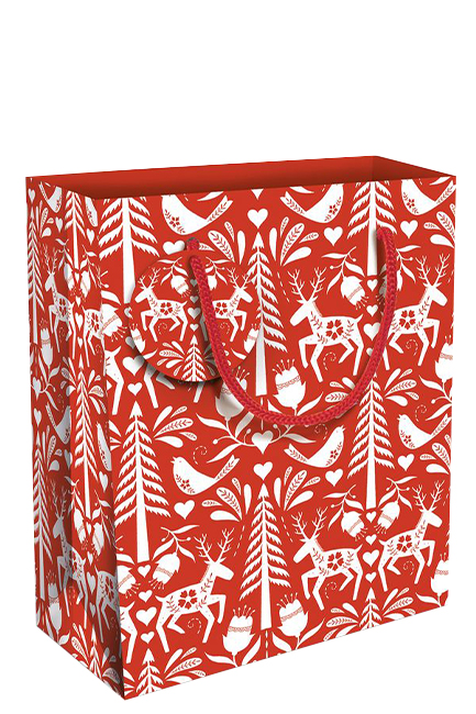 ΤΣΑΝΤΑ ΔΩΡΟΥ XMAS MUSEUMS & GALLERIES 23*18*10cm.SCANDI