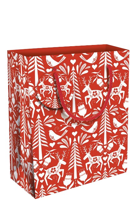 ΤΣΑΝΤΑ ΔΩΡΟΥ XMAS MUSEUMS & GALLERIES 23*18*10cm.SCANDI