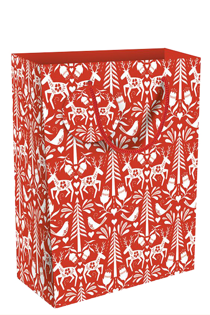 ΤΣΑΝΤΑ ΔΩΡΟΥ XMAS MUSEUMS & GALLERIES 31,5*26*13,5cm.SCANDI