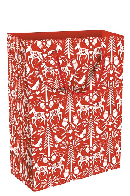 ΤΣΑΝΤΑ ΔΩΡΟΥ XMAS MUSEUMS & GALLERIES 31,5*26*13,5cm.SCANDI