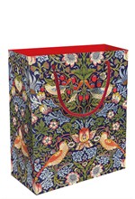 ΤΣΑΝΤΑ ΔΩΡΟΥ MUSEUMS & GALLERIES 23*18*10cm.STRAWBERRY THIEF MEDIUM BAG
