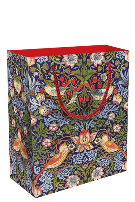 ΤΣΑΝΤΑ ΔΩΡΟΥ MUSEUMS & GALLERIES 23*18*10cm.STRAWBERRY THIEF MEDIUM BAG