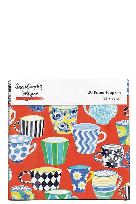 ΧΑΡΤΟΠΕΤΣΕΤΕΣ MUSEUMS & GALLERIES 33*33CM.20ΤΕΜ.SARAH CAMPBELL-COFFEE BREAK
