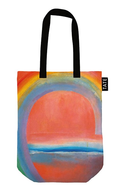 ΤΣΑΝΤΑ ΚΑΜΒΑΣ TATE 33*42 εκ.RAINBOW PAINTING